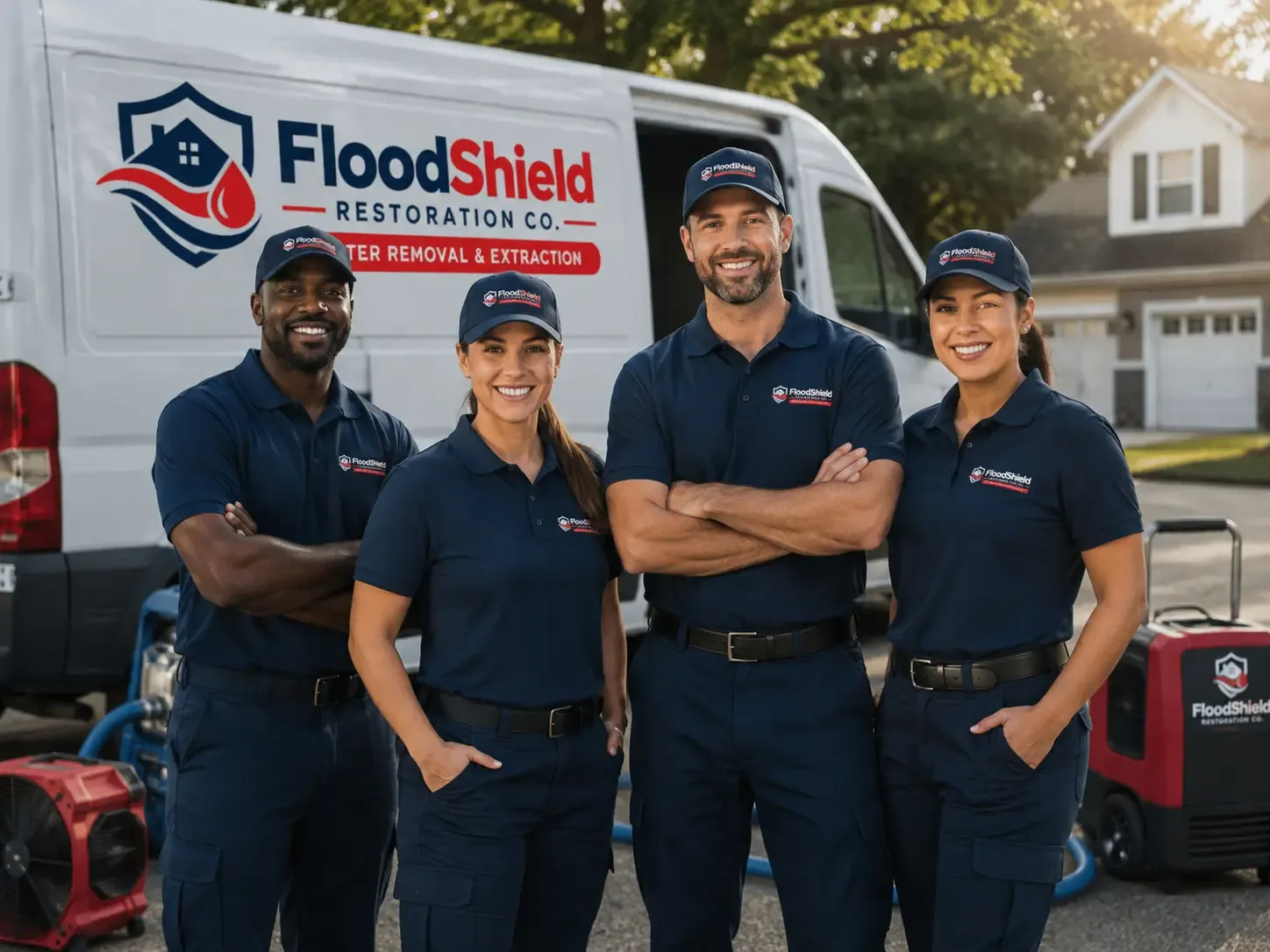 Flood Damage Restoration company in Maple, TX